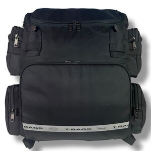T-Bags Universal Expandable Sissybar Bag Motorcycle Biker Backpack Touring Pack